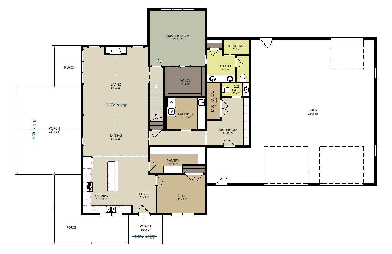 Westhope First Floor Floor Plan